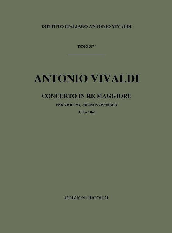 Concerto in Re Maggiore (D Major) Rv 213